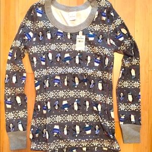 Hanna Andersson organic women’s pajama top NWT.